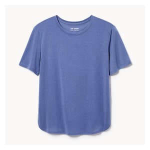 Boxy Fit T-Shirt in Purple Cabbage from Joe Fresh